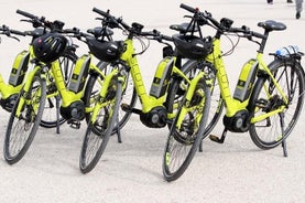 Excursion de 3 heures en vélo électrique au monument du Christ Roi au sud de Lisbonne