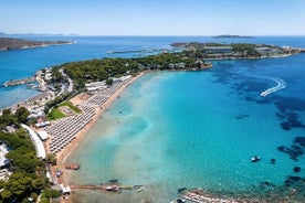 Croisière privée à Athènes avec arrêts de baignade sur la Riviera athénienne