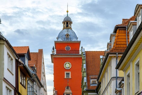 Photo of Gotha Town Hall, Thuringia, Germany. .