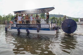 Bateau à vélo de Prague - Le vélo à bière de natation