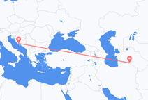 Flug frá Ashgabat til Split