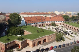 Photo of aerial view of the old Timisoara city center, Romania.