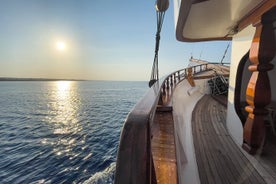 Nachmittags geführte Aerosa-Sonnenuntergangskreuzfahrt mit Abendessen auf Zypern