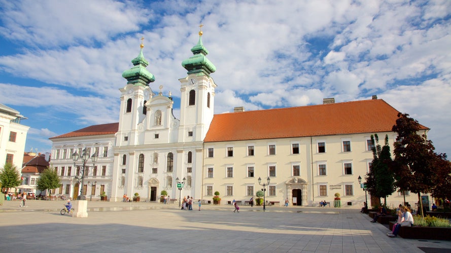 photo of view of Gyor, Hungary.