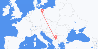 Flüge aus Nordmazedonien nach Deutschland