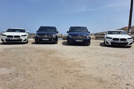 Privé VIP-transfers van/naar de luchthaven en hotels van Santorini