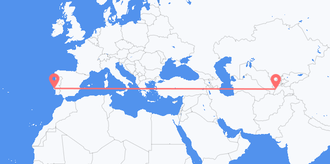 Vols du Tadjikistan pour le portugal