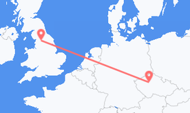 Flights from the Czech Republic to England