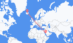 Flights from Ta if to Akureyri