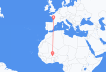 Ouagadougou to Bordeaux