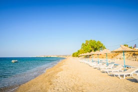 Photo of the main port of Kos island in Greece..