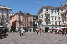 Italienska sjöar och Schweiz Tour från Stresa: Tre sjöar på en dag