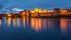 Photo of Beautiful panoramic view over medieval King John's Castle and River Shannon in Limerick city, Republic of Ireland.