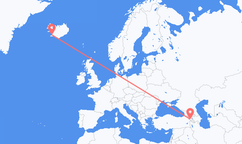 Flights from Yerevan to Reykjavík