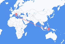 Flights from Dili to Palermo