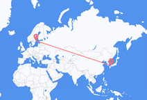 Flights from Hiroshima to Stockholm