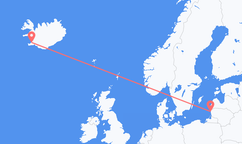 Flights from Reykjavík to Palanga