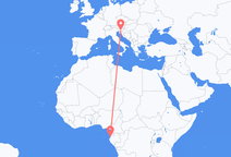 Flights from Libreville to Ljubljana