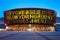 Wales Millennium Centre. Also called the Armadillo. it is used for the Performing Arts, and is a Tourist Attraction in Cardiff Bay.