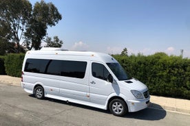 Privé minibustransfer van Protaras naar de luchthaven van Larnaca