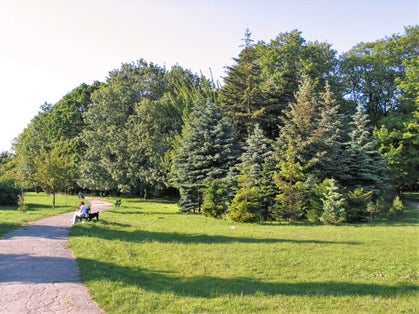 Park Źródliska Łódź,Poland.