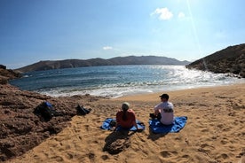 Kayak de mer sur les plages de beauté naturelle de Mykonos