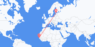 the Gambia to Estonia