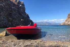 NÝTT: Hraðbátur með Captain-Swim & Snorkel-Mirabello Bay - hálfur dagur