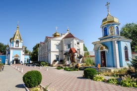 Beautiful summer view of centre Chisinau.