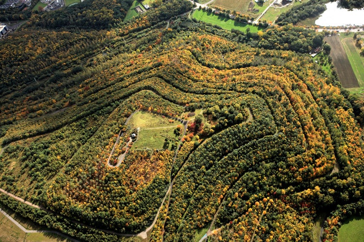  Photo of  Park Large wood slag heap Bergkamen,Germany.