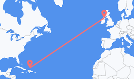 Flights from Turks & Caicos Islands to Northern Ireland