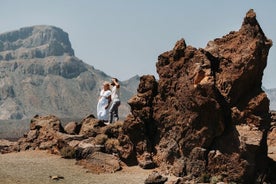 Guidad tur i Teide och botaniska trädgården med transfer från söder