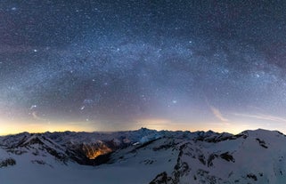 photo of Ski resort Zell am See in Austria.