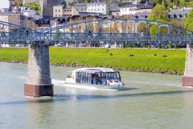 River Cruise & Hellbrunn Palace & wereldberoemde watertrick fonteinen in Salzburg