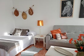 Apartamento entero con jardín en Casa Amelia