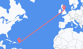 British Virgin Islands to England