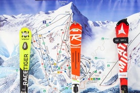 Ski and snowboard equipment in Bansko,Bulgaria