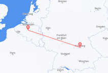 Flights from Nuremberg to Brussels