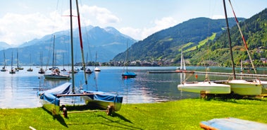 photo of Ski resort Zell am See in Austria.