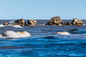 Photo of aerial view over the Kolka Cape ,Latvia.