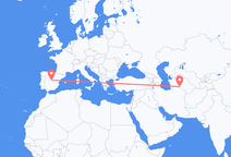 Vols d’Achgabat à Madrid