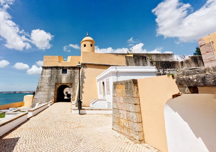 photo of Forte de Santo António da Barra in Estoril, Portugal.