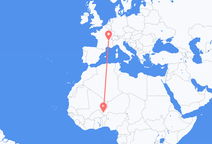 Niamey to Lyon