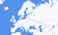 Flights from Almaty to Reykjavík