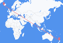 Auckland to Reykjavík