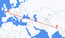 Flüge von Bhutan nach Frankreich