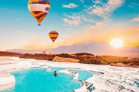 Pamukkale: Heißluftballonflug mit Flugzertifikat