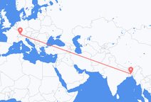 Dhaka nach Zürich