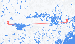 Fly fra Stockholm til Örebro