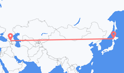 Flights from Sapporo to Tbilisi